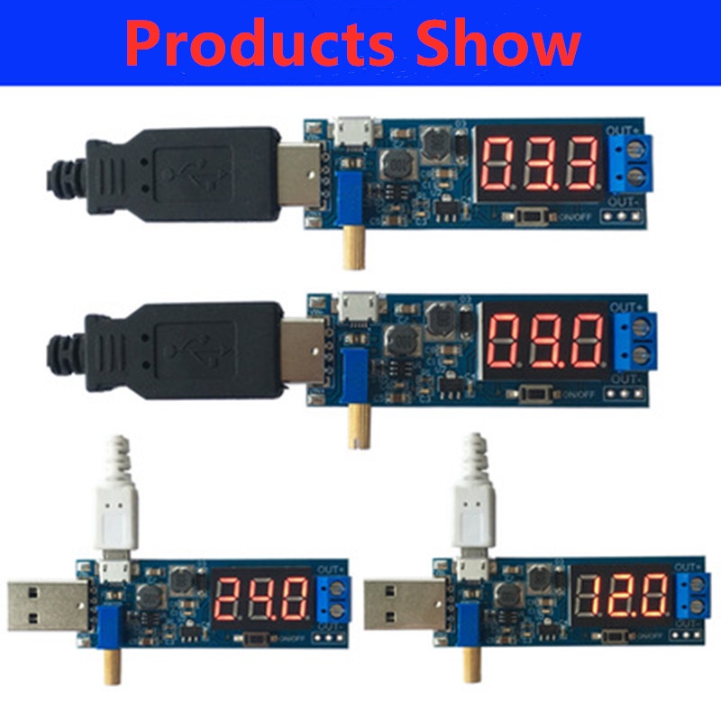 Mô đun tăng áp dc-dc 5V sang 3.3V 9V 12V 24V USB tiện dụng