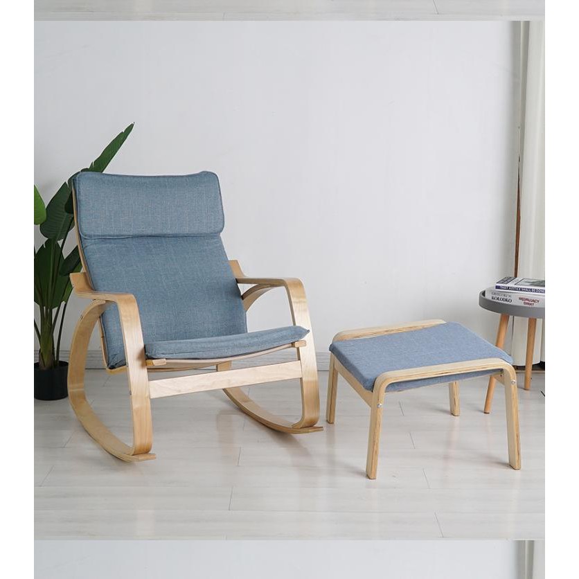 BỘ GHẾ Poang chair -  BỘ GHẾ NGỒI ĐỌC SÁCH CHỐNG ĐAU LƯNG - BẢO HÀNH 12 THÁNG