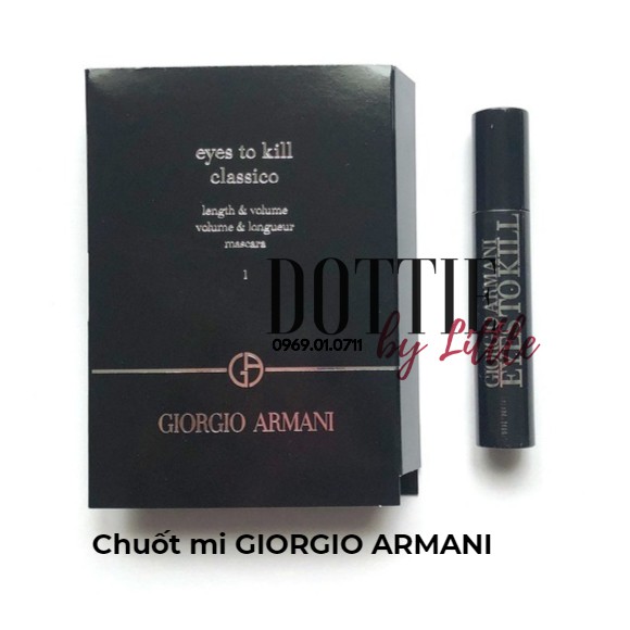 Chuốt mi dài và dày mi GIORGIO ARMANI eyes to kill classico