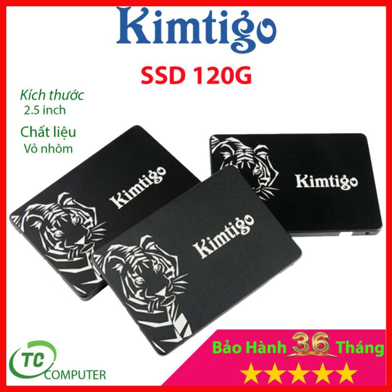 Ổ cứng SSD KIMTIGO 120GB 2.5" SATA S300_K120S3A25KTA300 Hàng chính hãng do Mai Hoàng Phân Phối