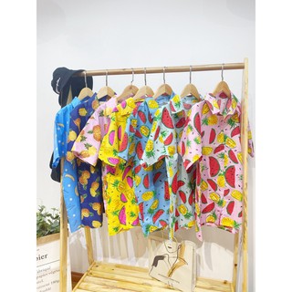 Sale sale rẺ Áo hoa quẢ - Áo hỌa tiẾt nam nỮ Đi biỂn chất lượng