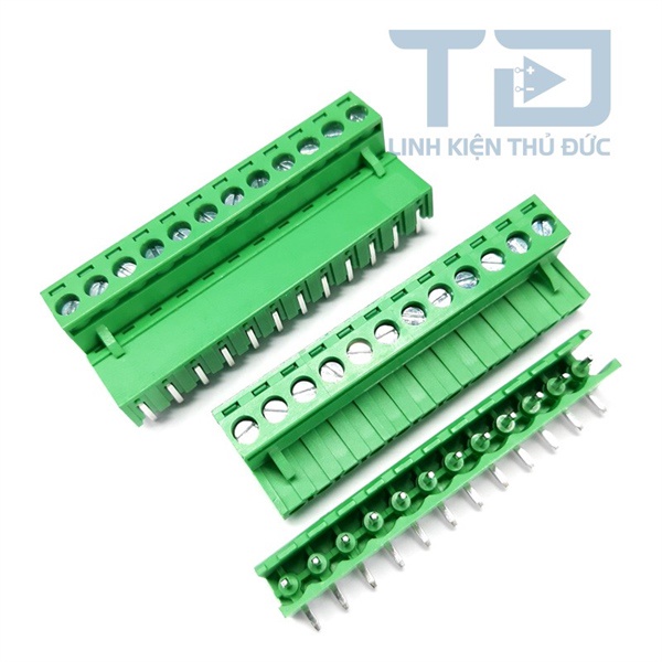 MX-5.08-12-R Terminal Block Plug-in Hàn PCB 12 Chân Cong 5.08mm MAIXU