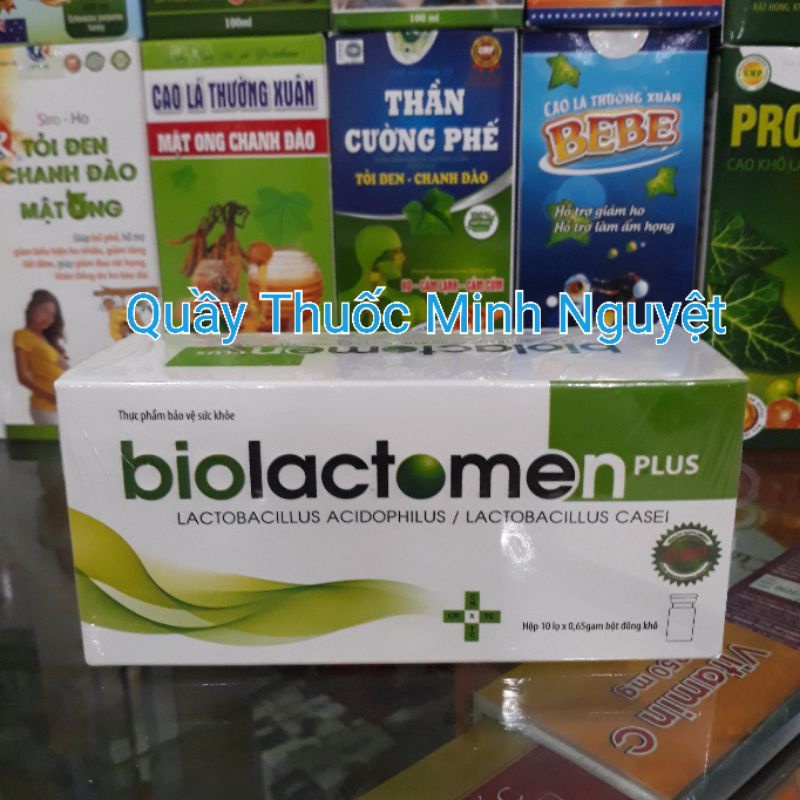 Men tiêu hóa Biolactomen Plus ổn định hệ tiêu hóa và hỗ trợ điều trị bệnh đại tràng hết