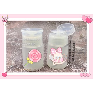 bình chiết axeton nhỏ ( chất liệu nhựa cao cấp )