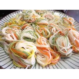 Mì Somen ngũ sắc rau củ Hello Kitty Nhật dành cho bé 370gr