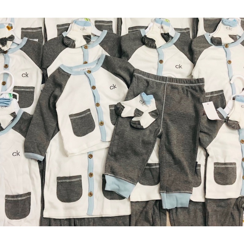 Bộ bé trai cotton len siêu xinh