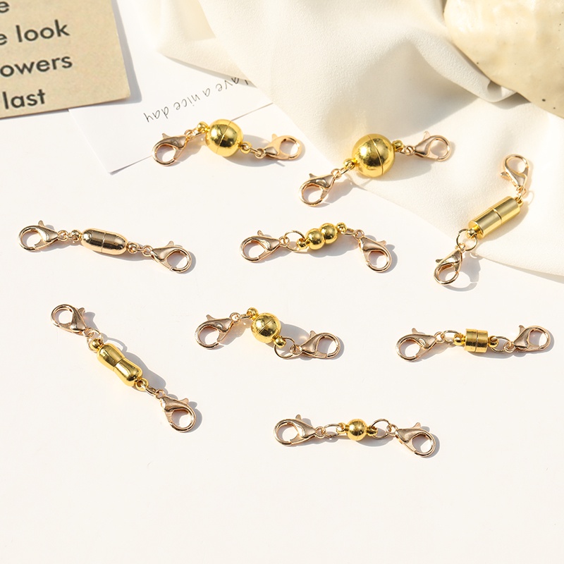 Dây Đeo Cổ Khóa Nam Châm Bằng Thép Không Gỉ Cho Người Lười