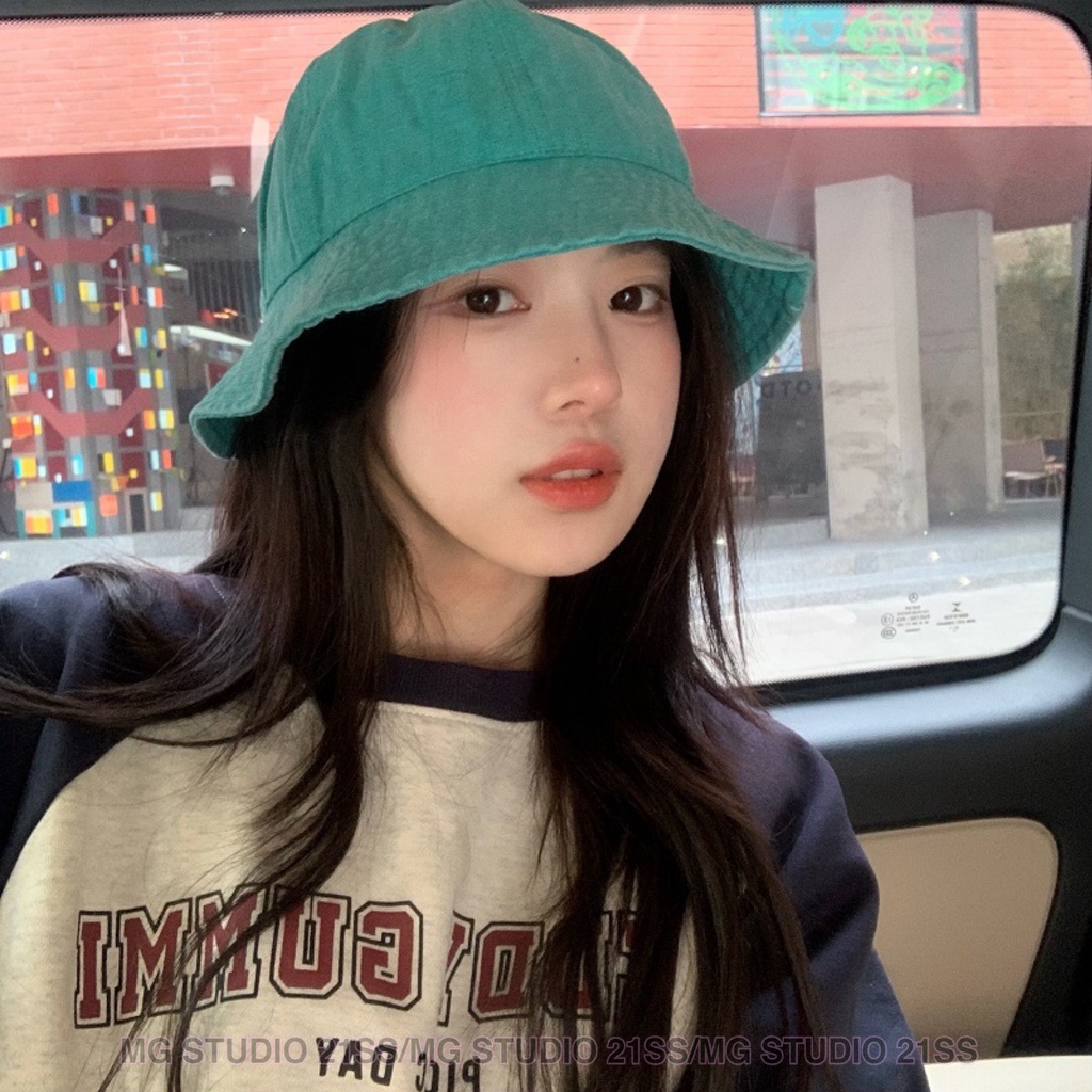 Mũ tai bèo MG STUDIO bằng cotton với 7 màu sắc thời trang mùa hè