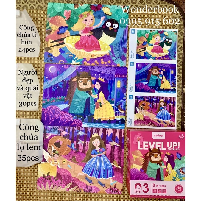 XẾP HÌNH THÔNG MINH CHO BÉ Level up puzzle