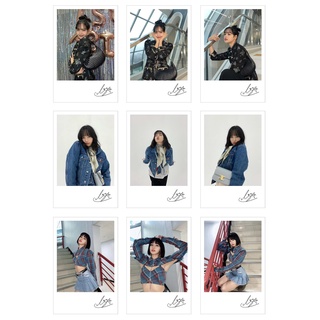 Ép Lụa] Lomo Card 36 Ảnh BLACKPINK - LISA INSTAGRAM (có chữ ký)
