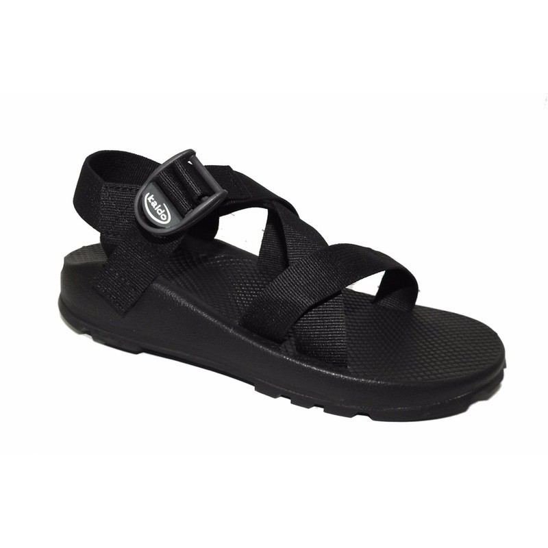. Dép sandal Kaido, Made in Vietnam, Màu đen, KD01, mẫu 2018 uy tín P hot