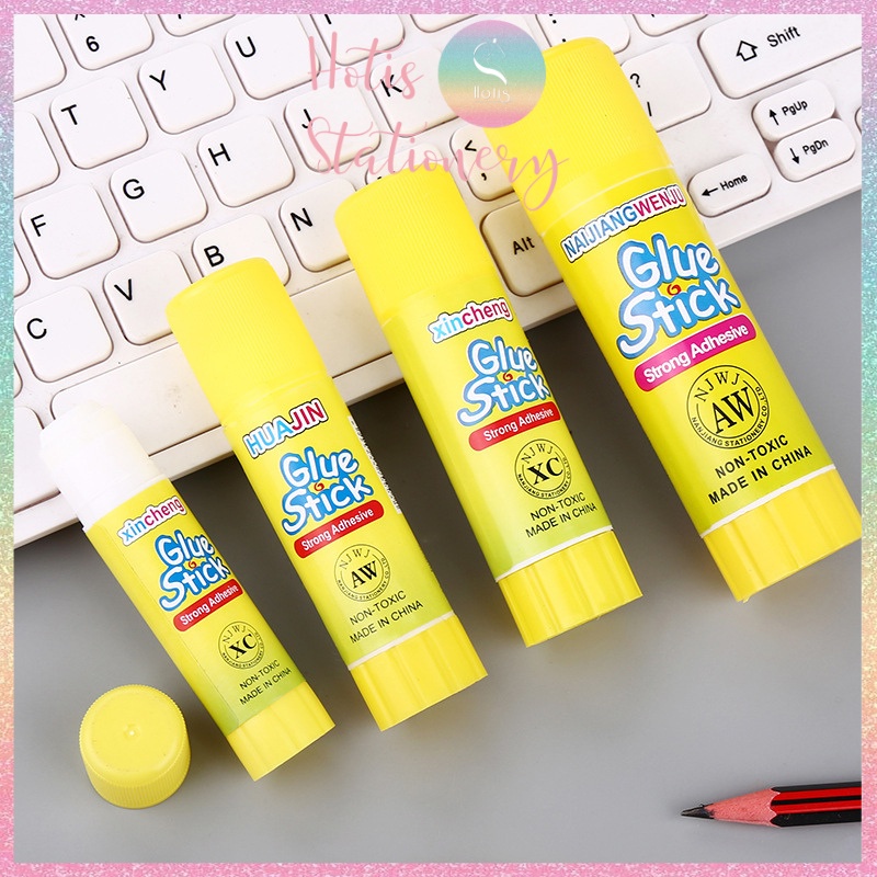 [HOTIS] Hộp 24 chai hồ khô 9gr dán giấy Glue Stick độ dính cao, tiện lợi