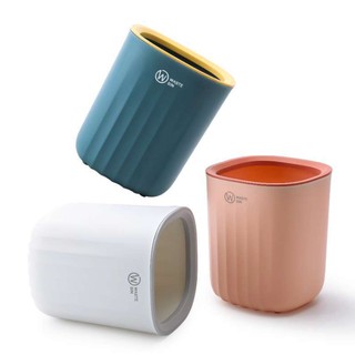 Thùng rác để bàn nắp vòng