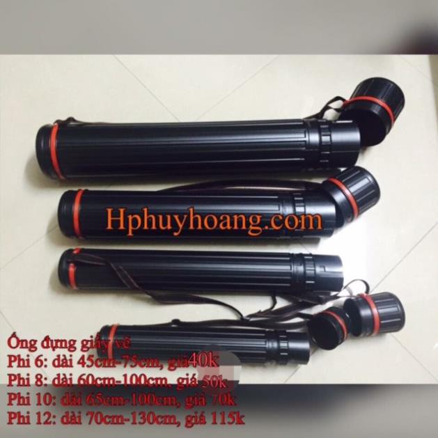 ỐNG ĐỰNG GIẤY VẼ PHI 8