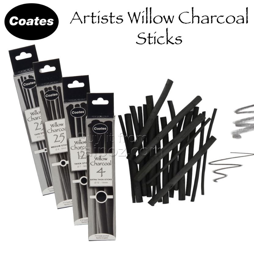 Chì Than Cây Liễu COATES (Willow Charcoal)