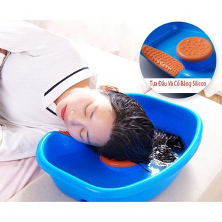 CHẬU GỘI ĐẦU TIỆN DỤNG THÍCH HỢP CHO MỌI LỨA TUỔI ( TẶNG KÈM 1 DÂY THOÁT NƯỚC)