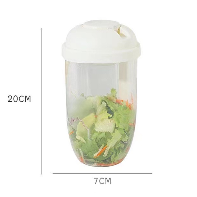 Bộ Tô 1000ML Đựng Salad / Ngũ Cốc / Sữa Chua Tươi Kèm Nĩa Tiện Dụng