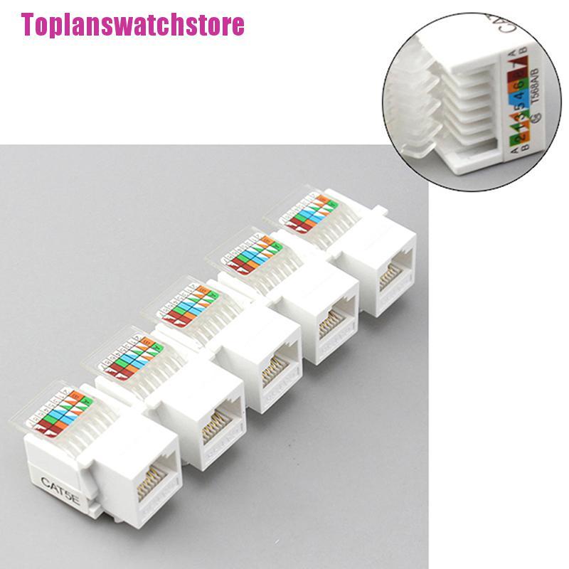 Set 10 Mô Đun Kết Nối Mạng Rj45 Cat5E | BigBuy360 - bigbuy360.vn