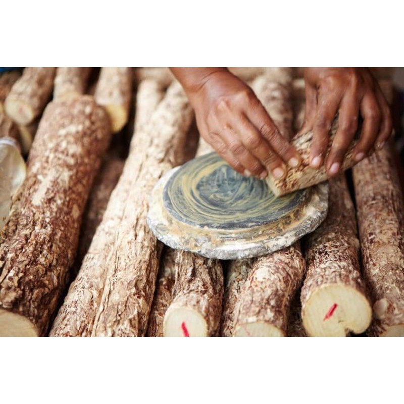 BỘT GỖ THANAKA HANDMADE DƯỠNG DA NHÀ BỘT