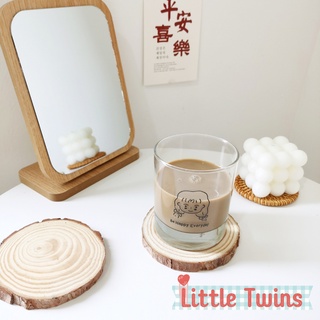 Đế gỗ trang trí nến thơm, đế gỗ decor chụp ảnh