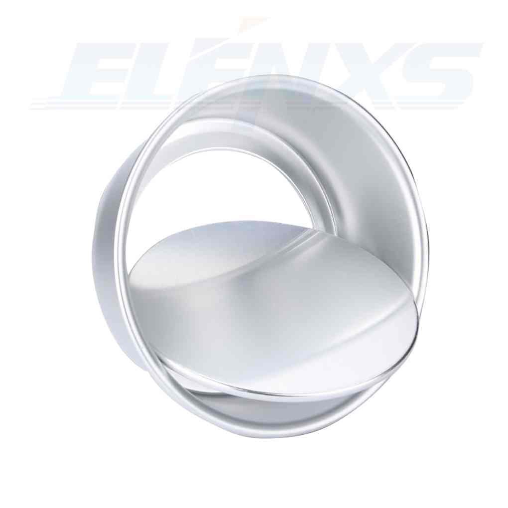 Bộ 3 khuôn làm bánh đế rời 2 inch bằng hợp kim nhôm chất lượng cao