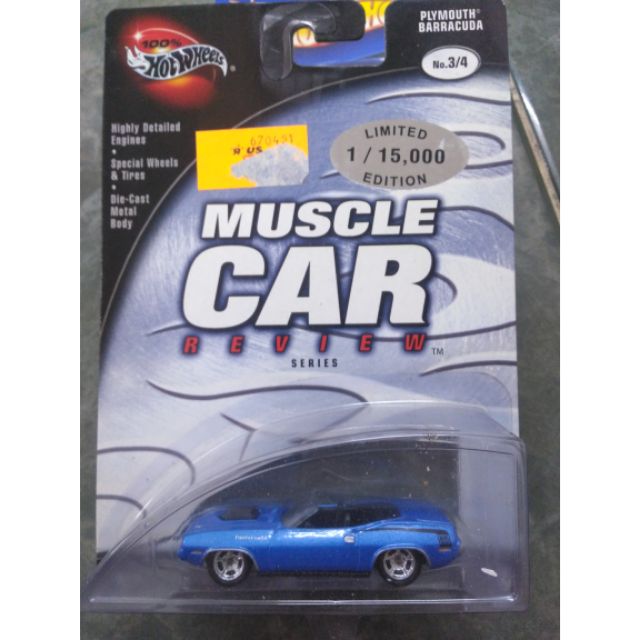 Xe Hotwheels 100% Plymouth Barracuda , hàng hiếm