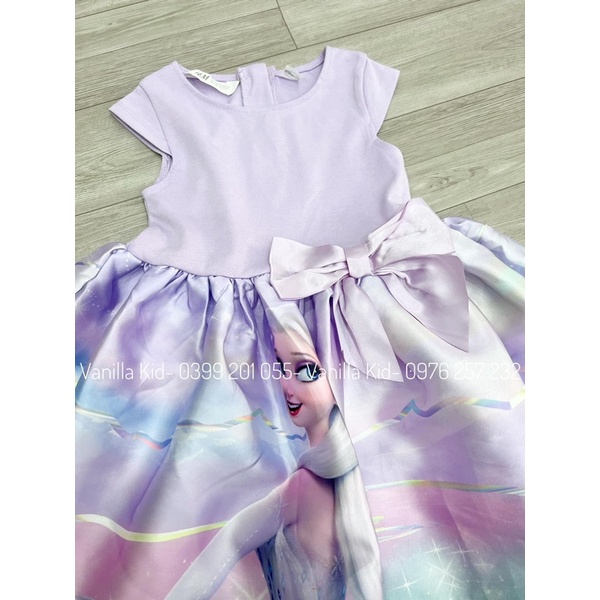 Váy Elsa dư xịn bé gái