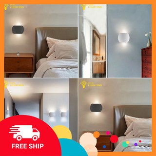 Bảo hành 1 năm * Đèn Led treo tường, đèn tường, đèn gắn tường nhà cầu thang Led , đèn tường ánh sáng vàng mã 6007/6w