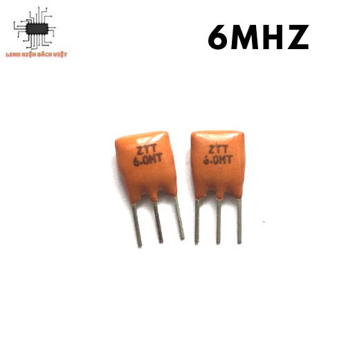 Thạch anh 6mhz 3 chân chất lượng cao.