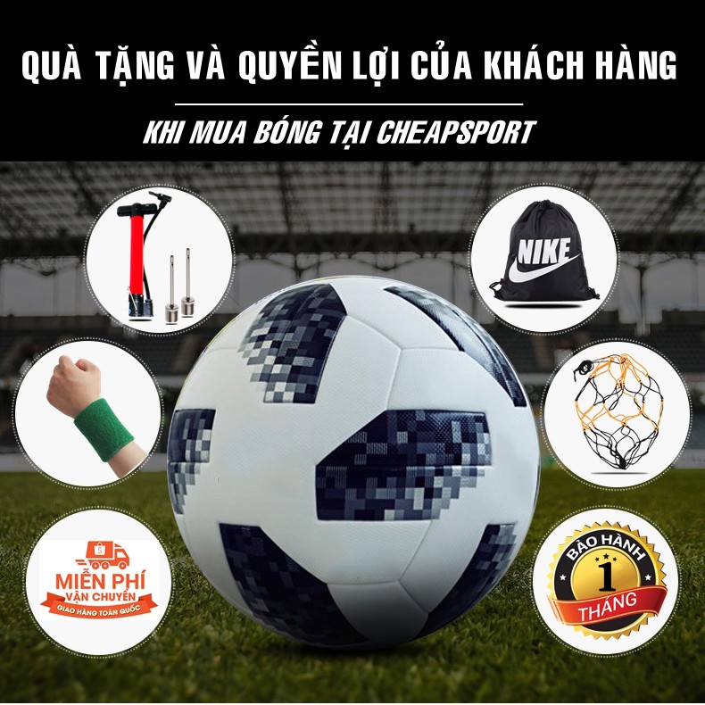 [Mã FAMAYMA giảm 10K đơn từ 50K] Bóng Đá World Cup 2018 TELSTAR 18 Size 4 5 - Bóng Đúc Cao Cấp