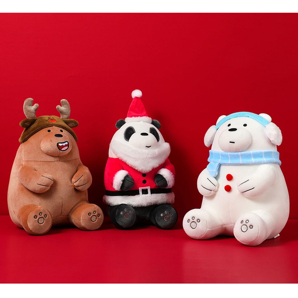 Đồ chơi Gấu bông Búp bê Thú nhồi bông gấu bông thú nhồi bông Thú nhồi bông We Bare Bears MINISO