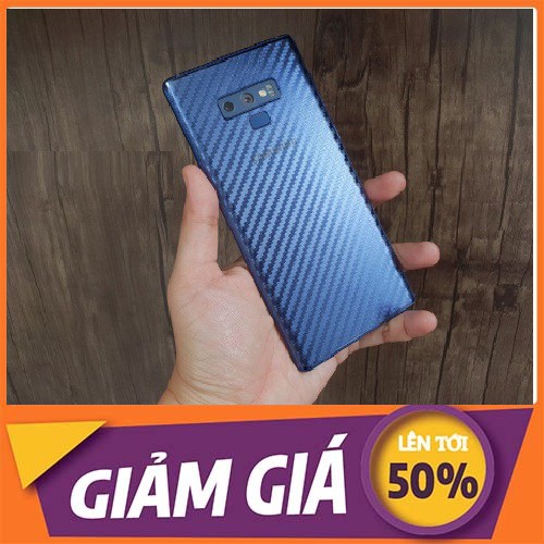 [Hàng Mới] Miếng dán vân carbon mặt lưng dành cho Samsung S8/S8plus/S10/S10plus/Note8/Note10/Note10plus
