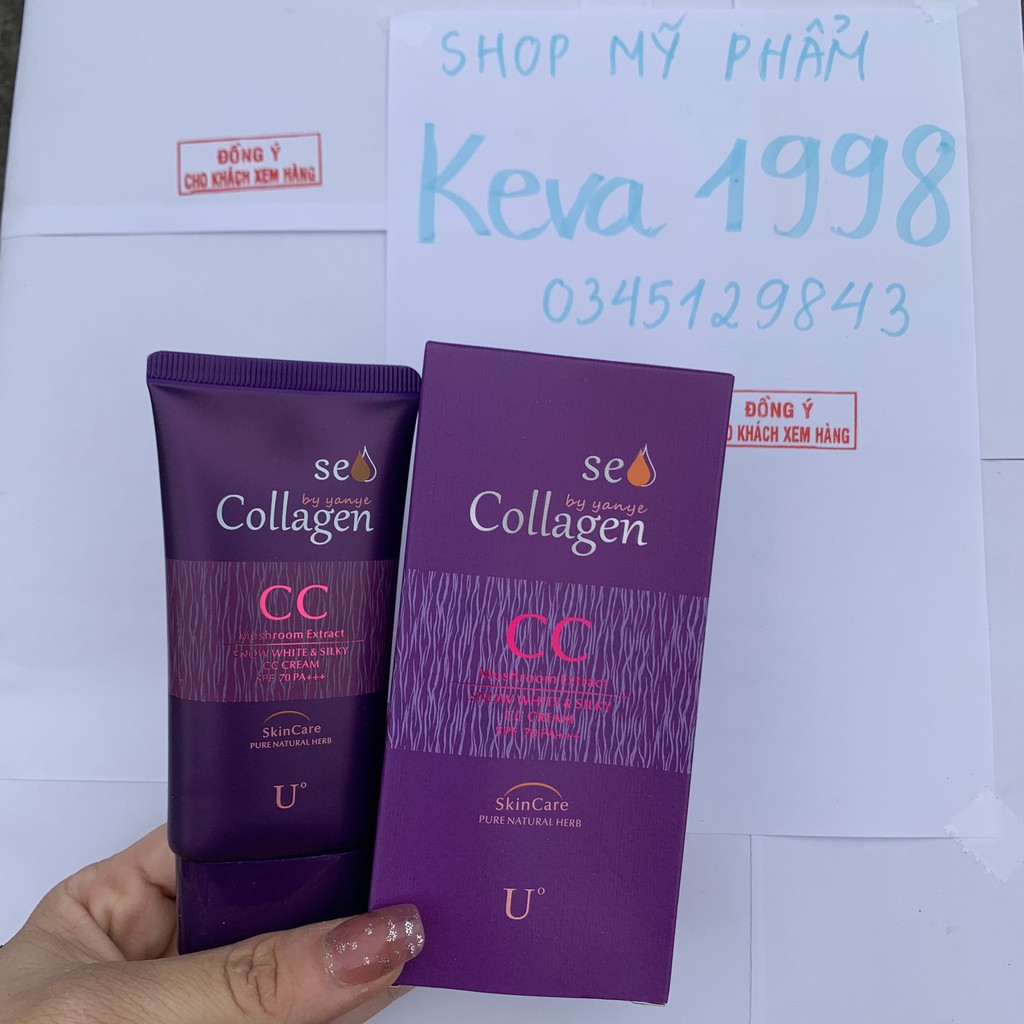 KEM NỀN CC COLLAGEN TÍM CHUẨN ĐẸP THÁI LAN | BigBuy360 - bigbuy360.vn