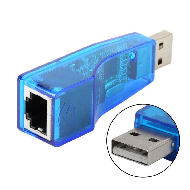 USB 2.0 To LAN RJ45 Ethernet 10/100Mbps Networks Card Adapter for Win8 PC