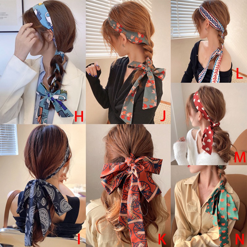 Dây buộc tóc thắt nơ xinh xắn thời trang dành cho nữ
