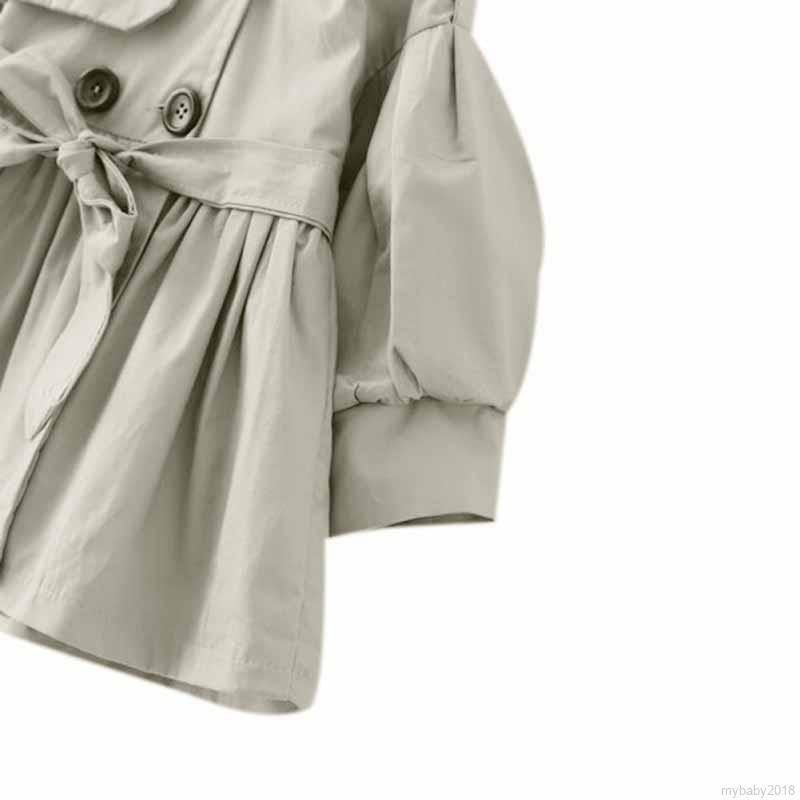 My Baby  Áo khoác cotton thắt nơ dễ thương cho bé gái