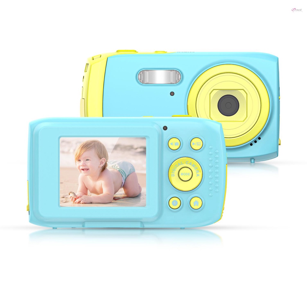 Máy quay kỹ thuật số mini 5MP 2.0 Inch TFT màn hình tích hợp micro chống thấm nước cho bé
