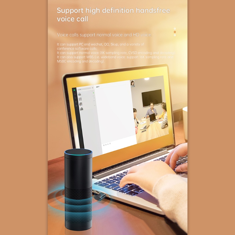 Usb Nhận Tín Hiệu Không Dây 5.0 Cho Điện Thoại Thông Minh / Máy Tính