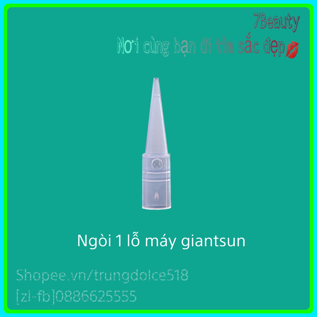 Ngòi 1 Giantsun (Ngòi Lỗ)- 100 chiếc ngòi 1 máy phun xăm Giantsun