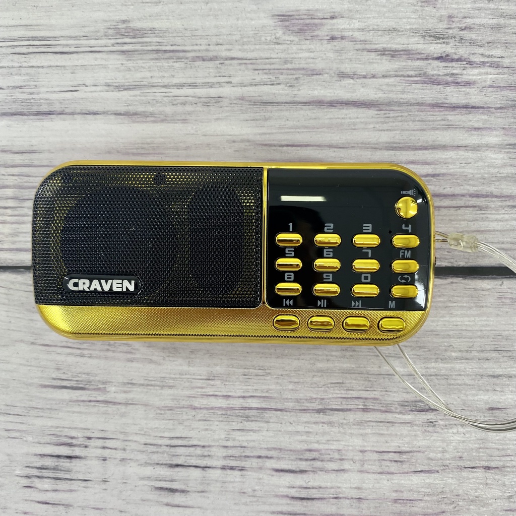 Loa Craven CR 853/836s ,hỗ trợ khe cắm thẻ nhớ, USB,có đài FM