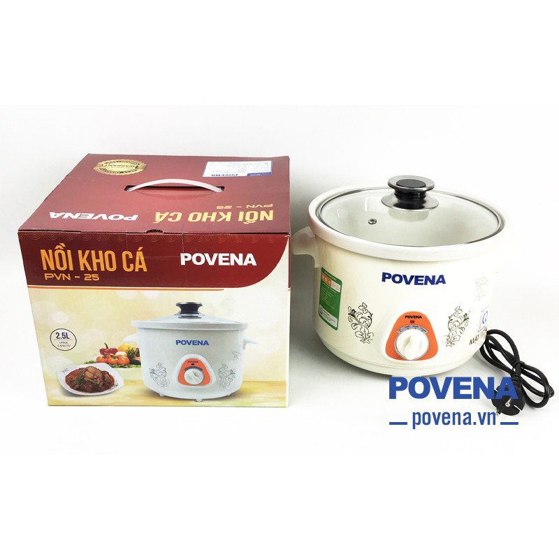 NỒI KHO CÁ POVENA PVN-25 2.5 LÍT