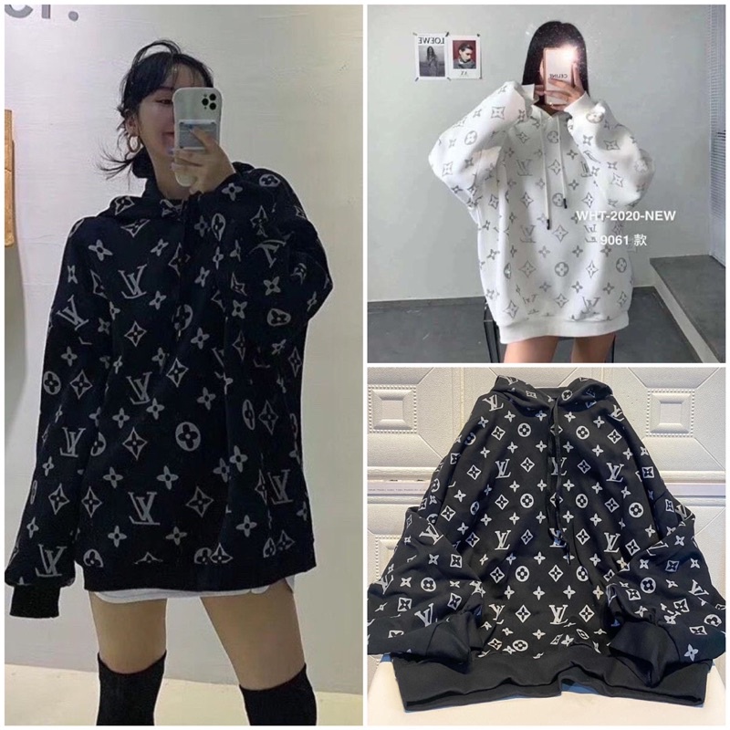 [GIÁ HUỶ DIỆT] Áo hoodies L.VV full chữ from thụng tay bồng( kèm ảnh thật) | WebRaoVat - webraovat.net.vn