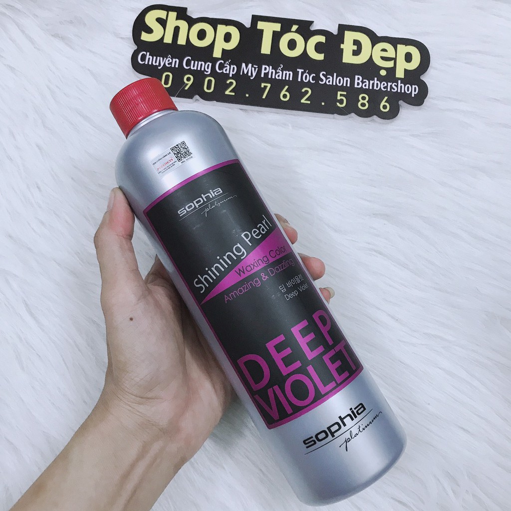 NHUỘM PHỦ MỊM SOPHIA COLOR 530ML DEEP VIOLET