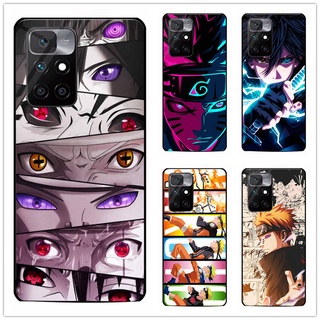 Dành Cho Redmi 10 / Redmi note 11 Anime Naruto Kính Cường Lực Chống Sốc Hình Ảnh Cứng Vỏ Điện Thoại Ốp Lưng Tùy Chỉnh DIY