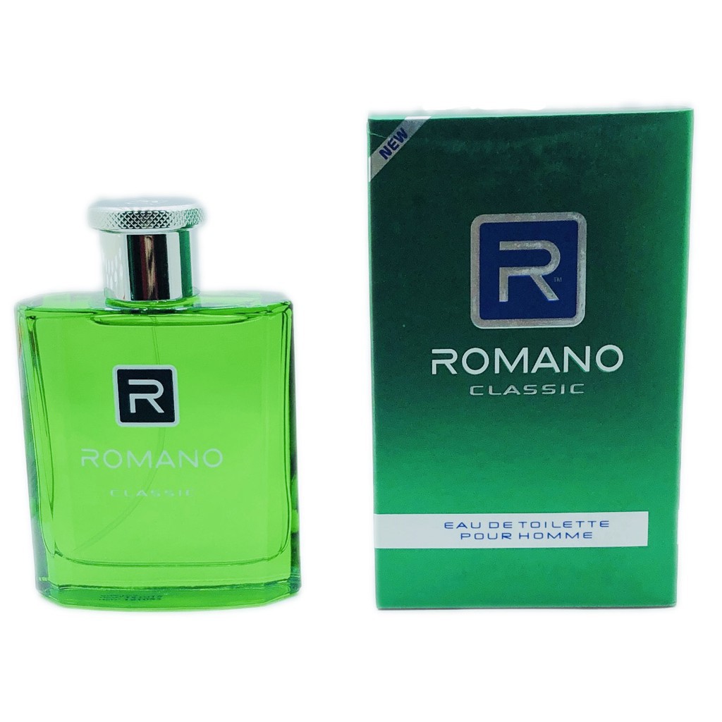 Romano Nước Hoa Romano Classic Xanh Lá Cao Cấp 100ml -Hàng nhập khẩu