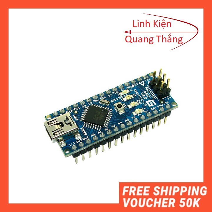 Kít Arduino Nano CH340 Tặng Kèm Cable  - linhkienmh