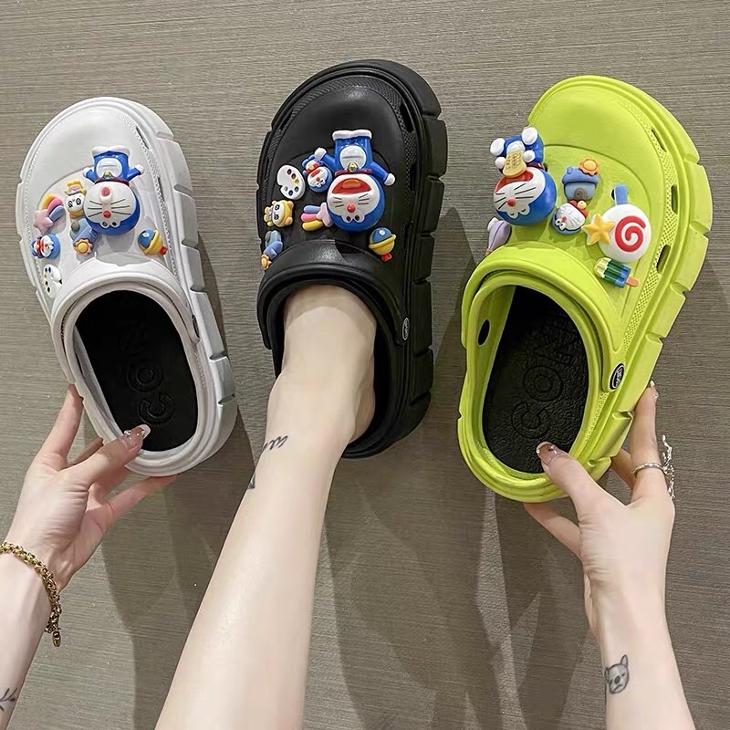 Dép Cros Doraemon cực xinh, cực bền | Mon Met Tam