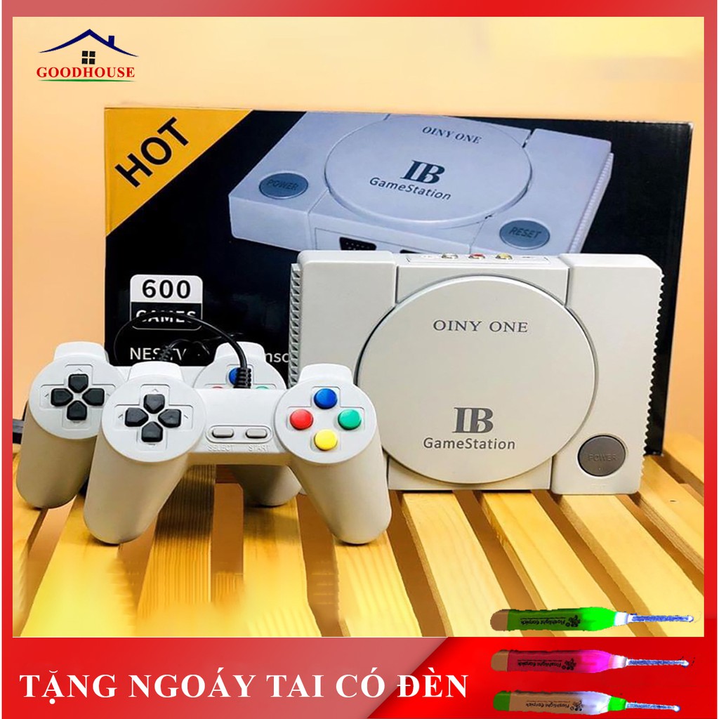 Máy chơi game 4 nút- Máy chơi game cầm tay gameStation IB tích hợp 600 games, phiên bản AV, bảo hành 2 năm