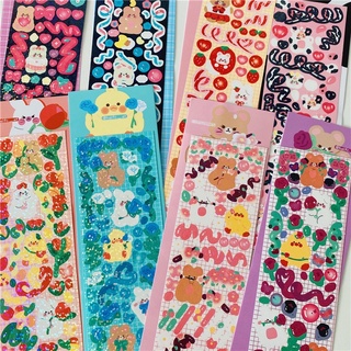 Sticker hình dán hoạt hình dễ thương trang trí sổ , ảnh 💕