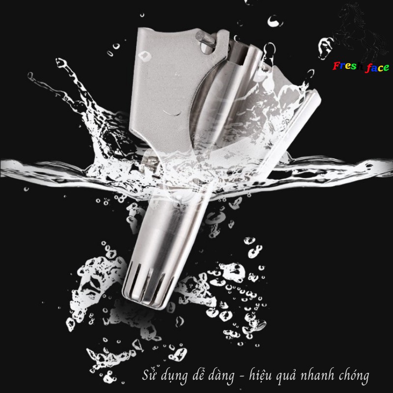 Dụng Cụ Cắt Tỉa Lông Mũi FS34 Bằng Thép Không Gỉ An Toàn Nhanh Gọn